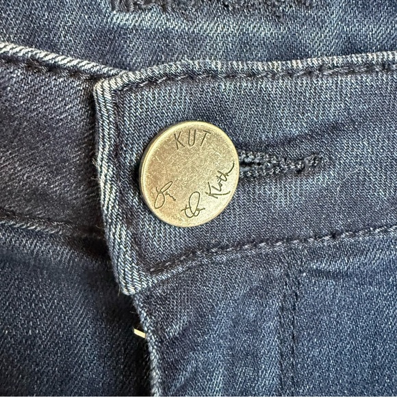 Kut from the Kloth | Baby Boot Cut High Rise Blue Jeans with Stretch | Sz 14 - Picture 6 of 13